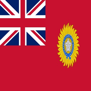 British Raj Red Ensign 